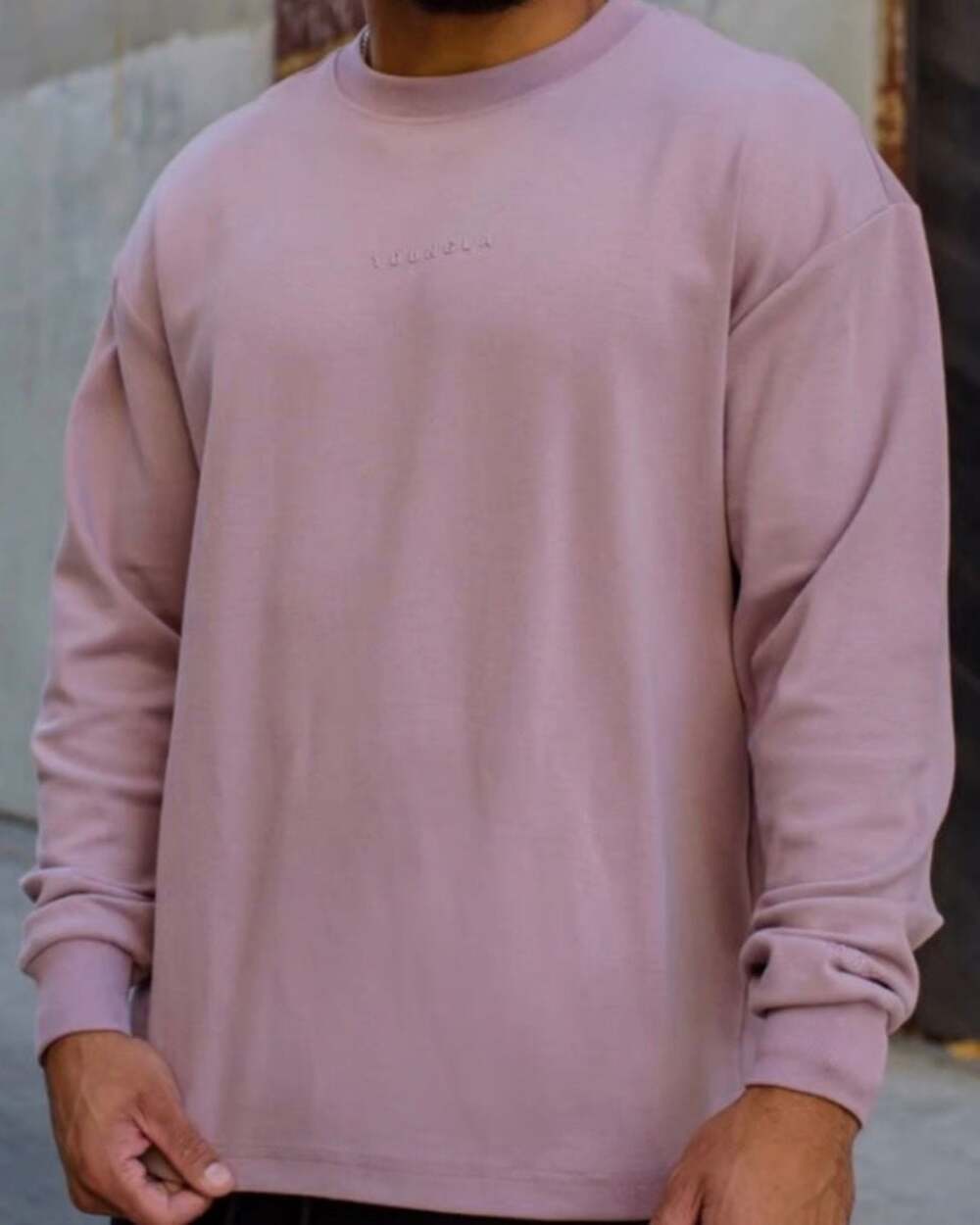 Men’s YoungLA 450 Cloud Foam Long Sleeve Crewneck